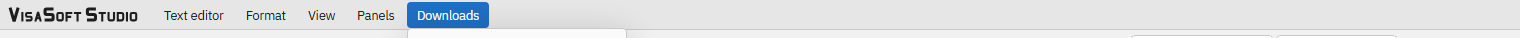 The Downloads menu.